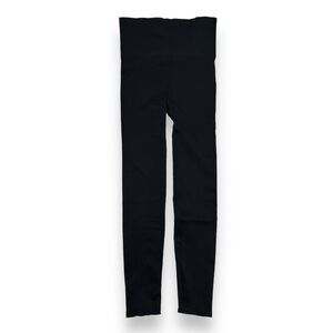 EUC SPANX Look at me Leggings Shapewear‎ Womens Large Black